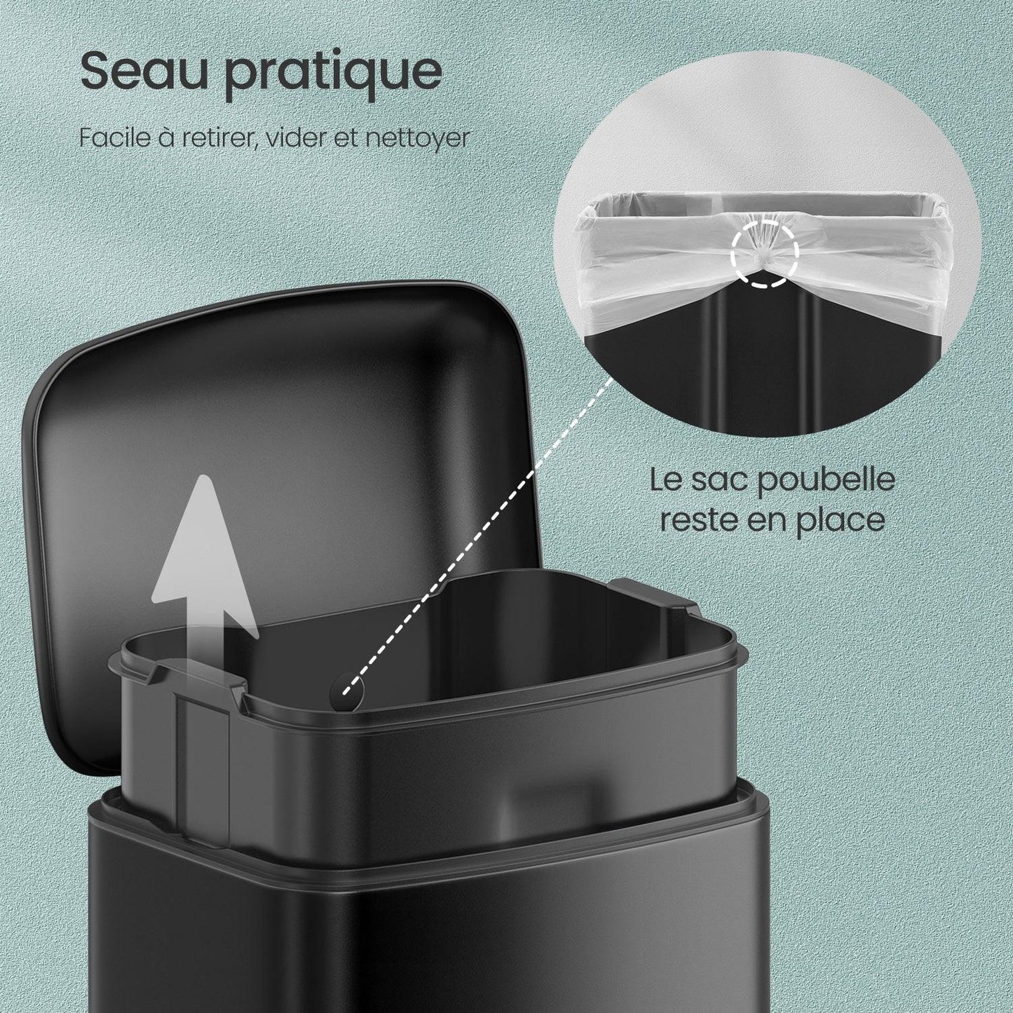 Poubelle cuisine 30l - Igen Home