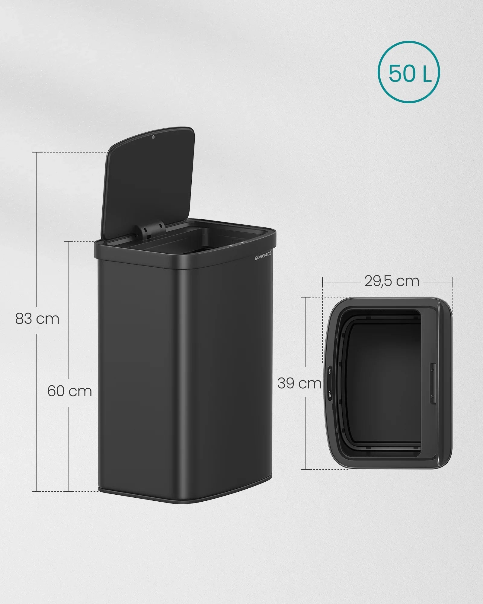 Poubelle 50l automatique - Igen Home
