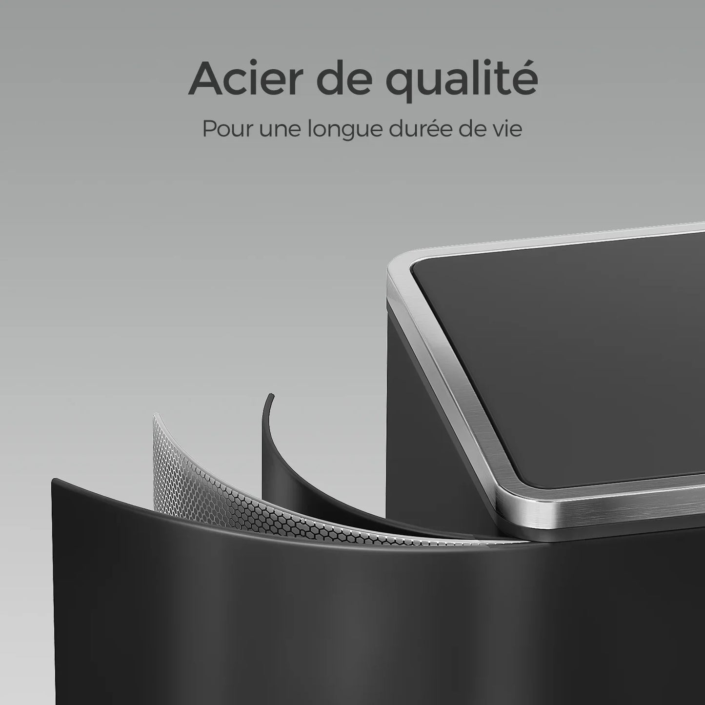 Poubelle double compartiment 2x30l - Igen Home